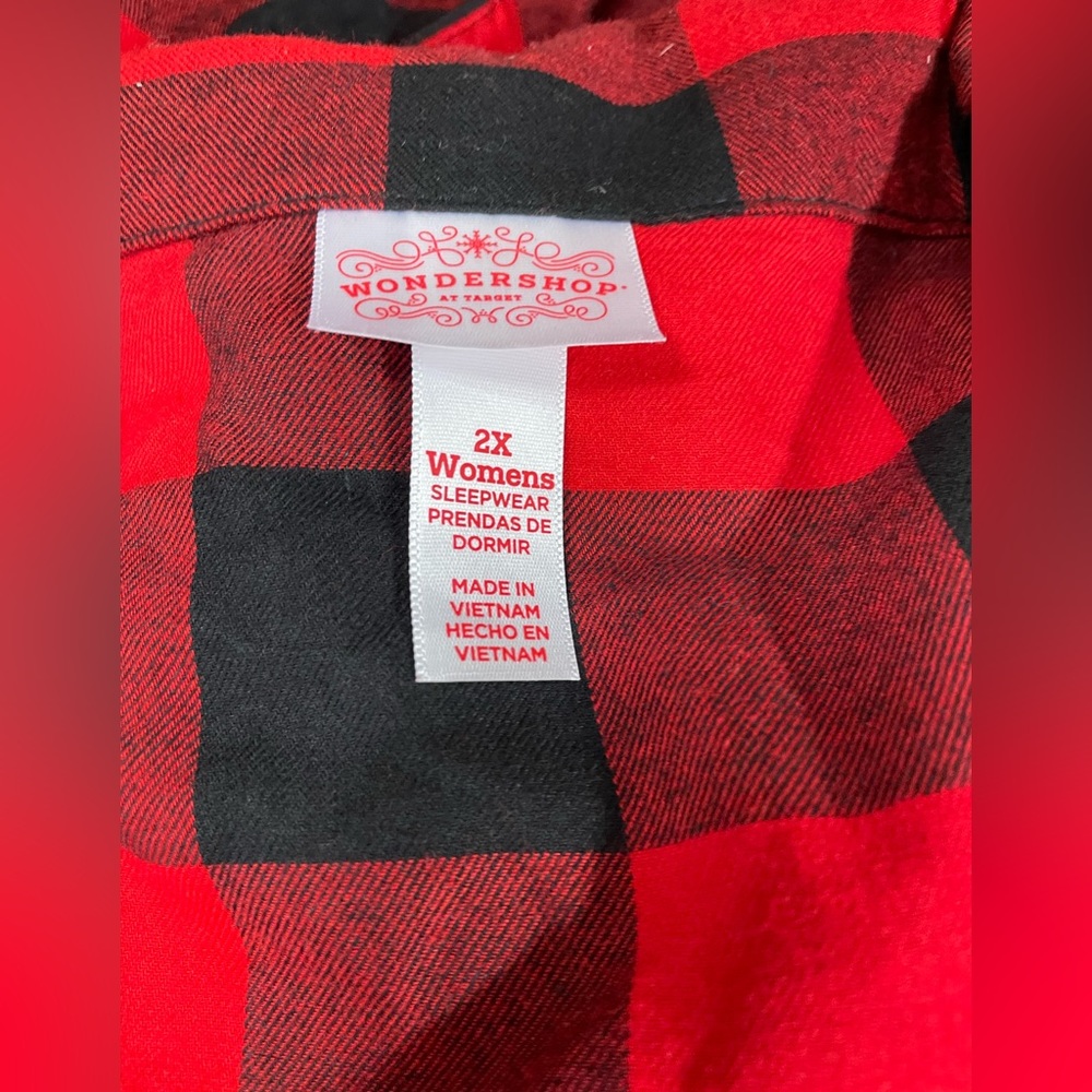Flannel pajama top - Picture 4 of 6
